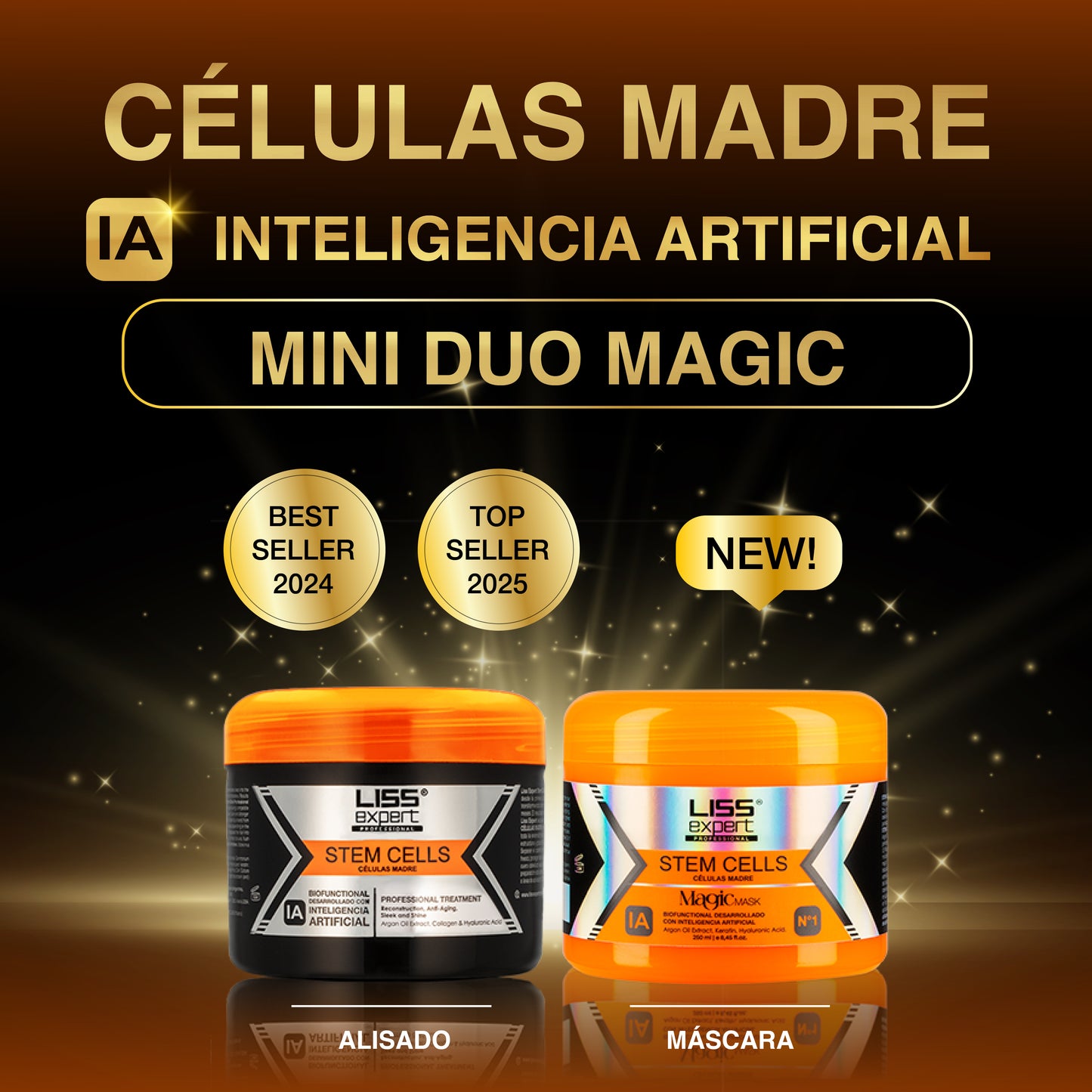 Alisado Células Madre + Mascarilla Magic IA 250ml