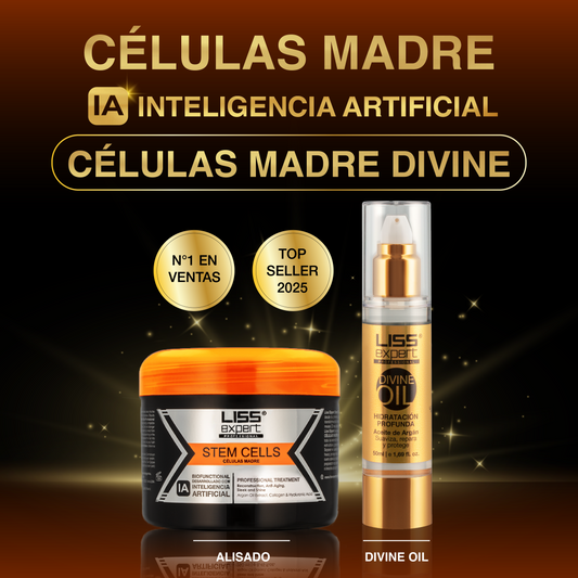 Alisado Células Madre + Divine Oil