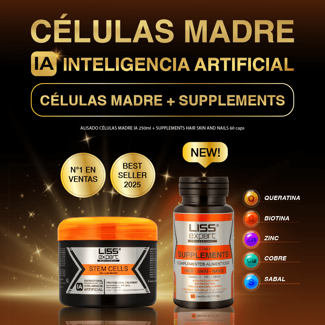 Alisado Células Madre + Supplements | Hair - Skin - Nails
