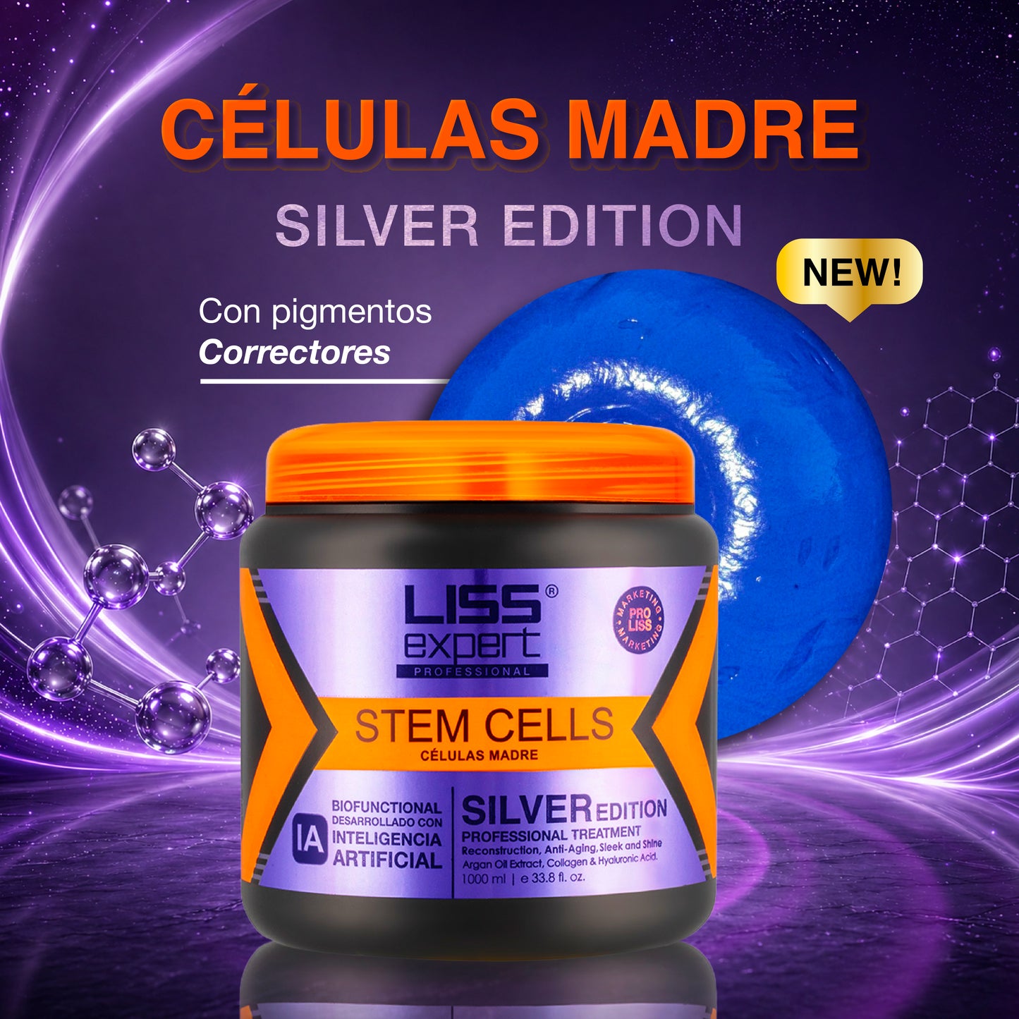 Alisado Células Madre Edición Silver 1000ml