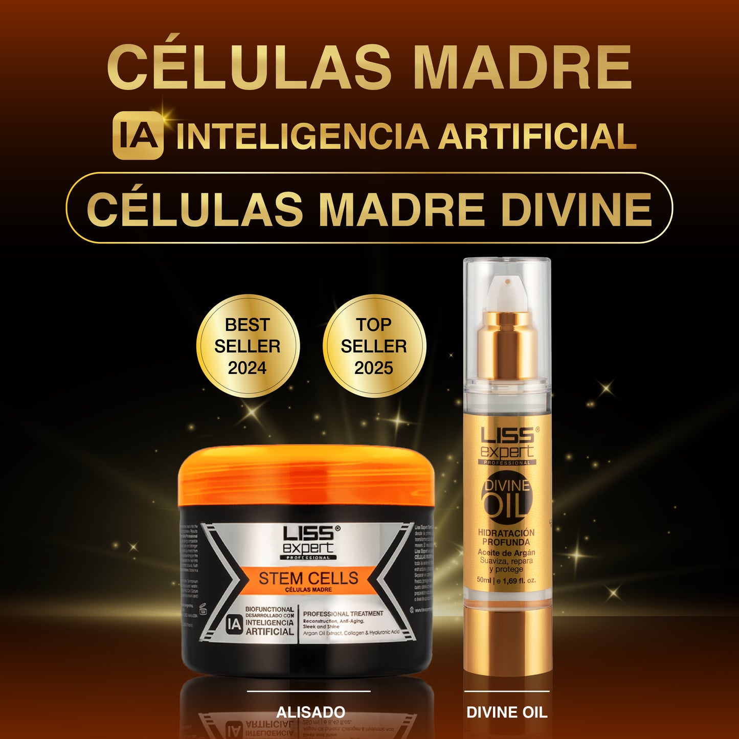 Alisado Células Madre + Divine Oil