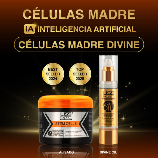 Alisado Células Madre + Divine Oil